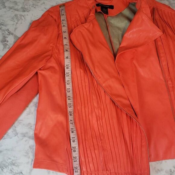 Orange Ashley Stewart Jacket Size 18 - Picture 9 of 14